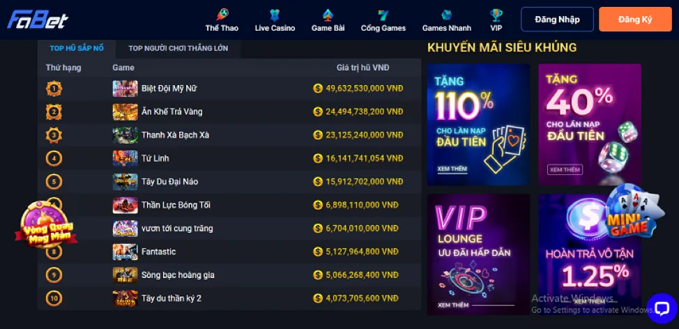 Cá cược bóng đá Win777